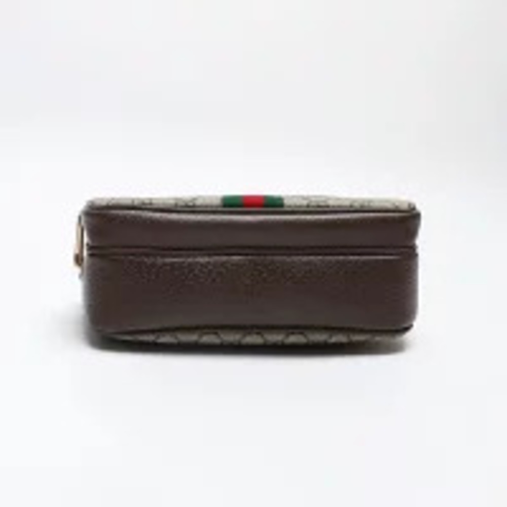 Gucci GG Canvas Sherry Logo Shoulder Bag Beige - Picture 8 of 13